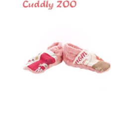 Papučky Cuddly Zoo Mama S svetlo červená